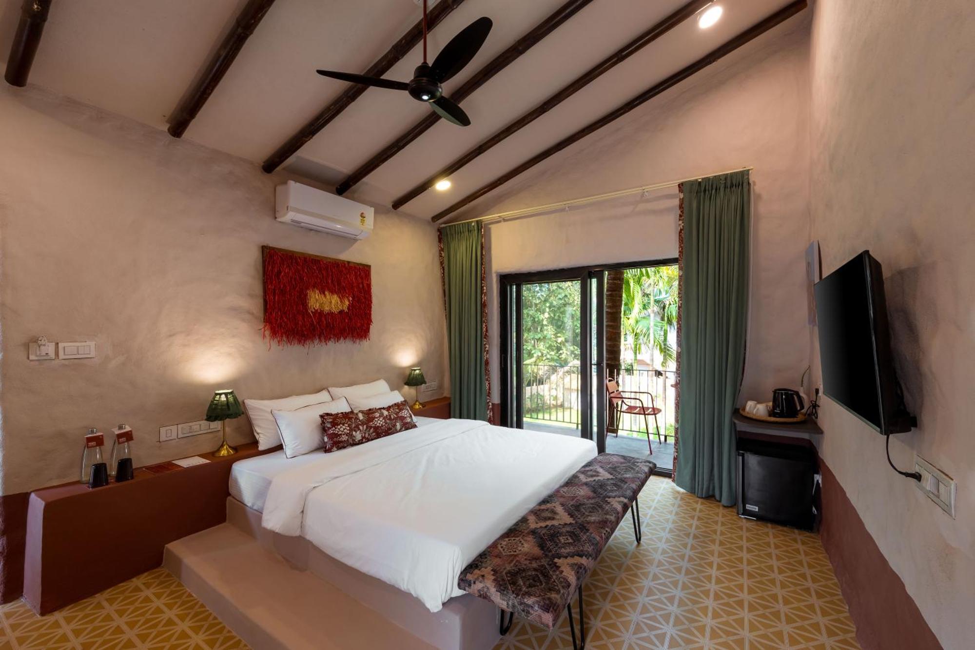 Albergue Altr Nativ Morjim, Goa Exterior foto