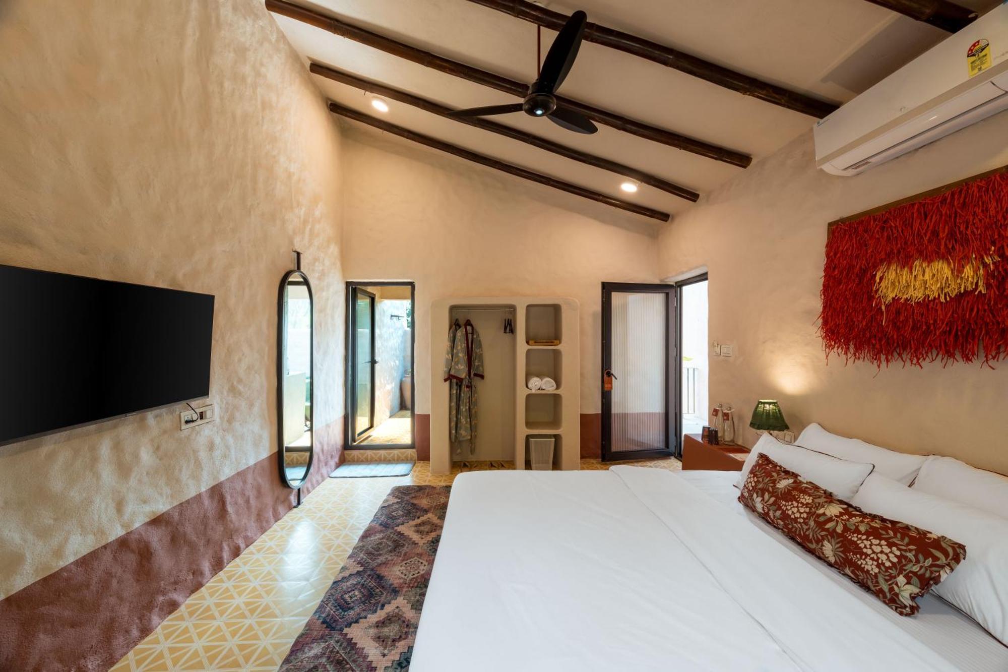 Albergue Altr Nativ Morjim, Goa Exterior foto
