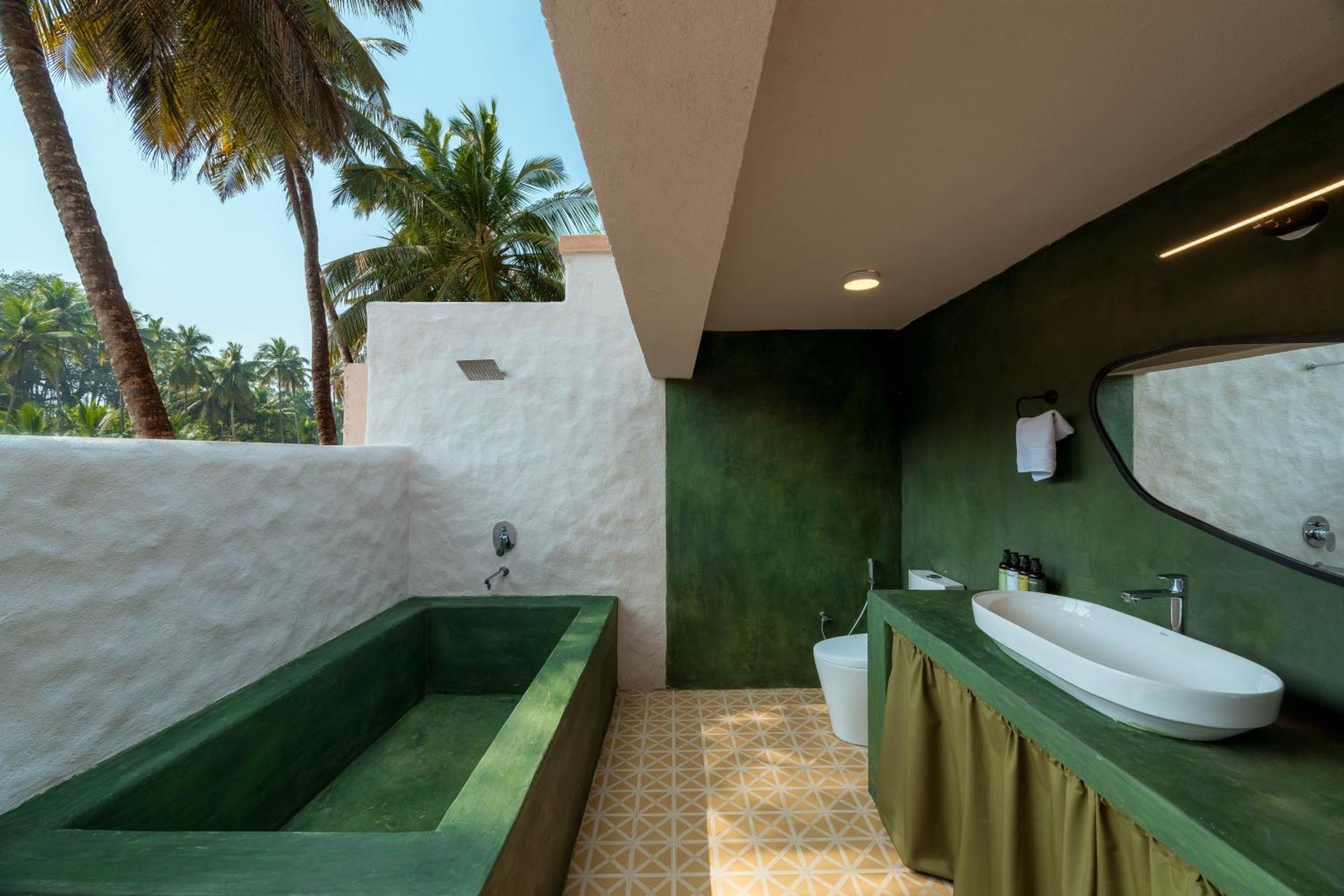 Albergue Altr Nativ Morjim, Goa Exterior foto
